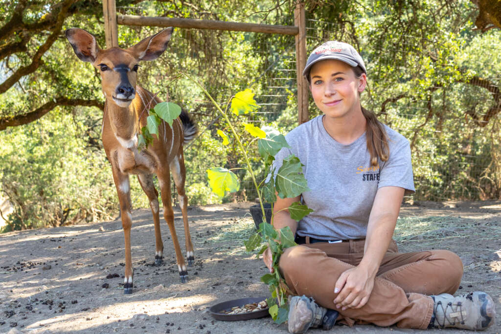 Erica and Marrakesh the Nyala